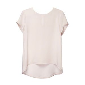 CUYANA Silk Tee in Blush | Small NWT
